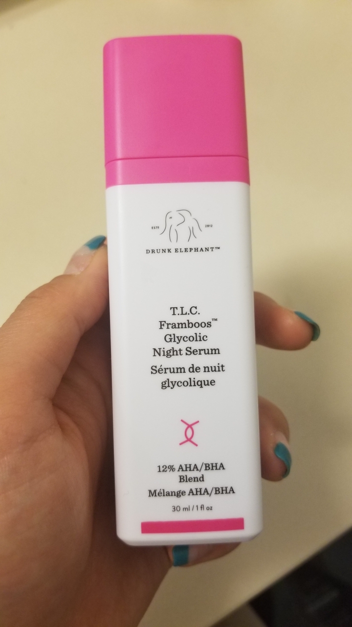 Real user review photo of Virgin Marula Luxury Facial Oil