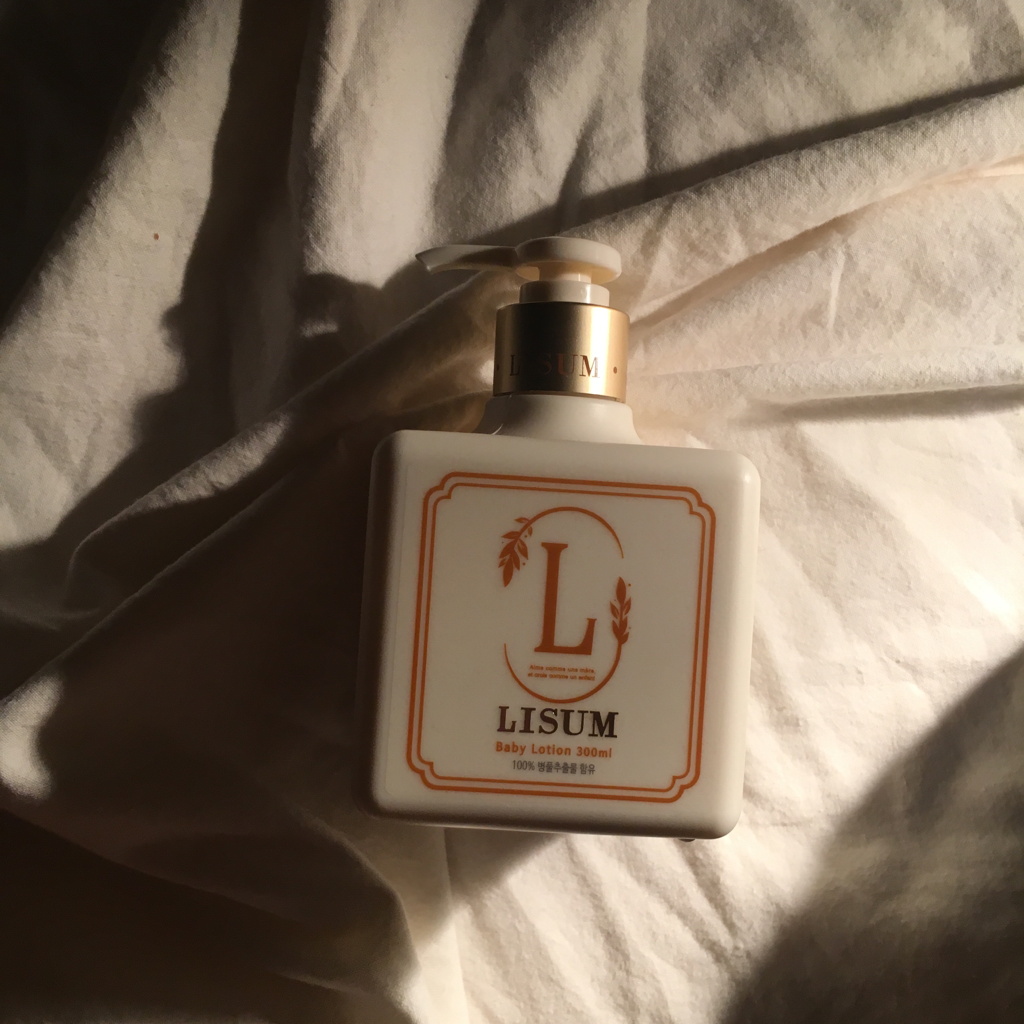 芝麻叶日用婴儿乳液的真实用户使用照片