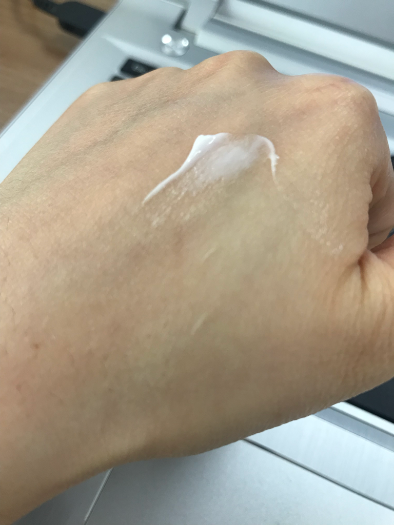 Real user review photo of Intral Soothing Cream