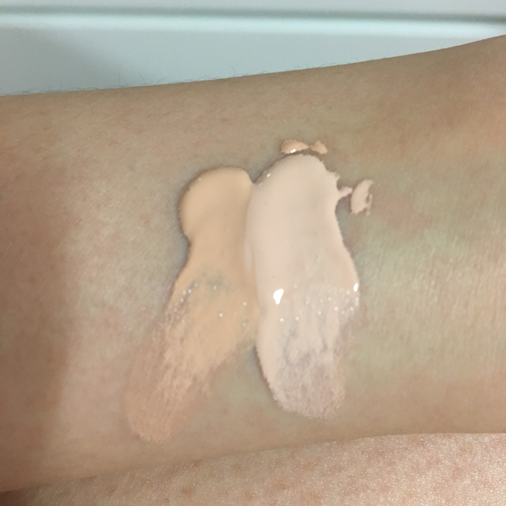 Real user review photo of liquid lift foundation