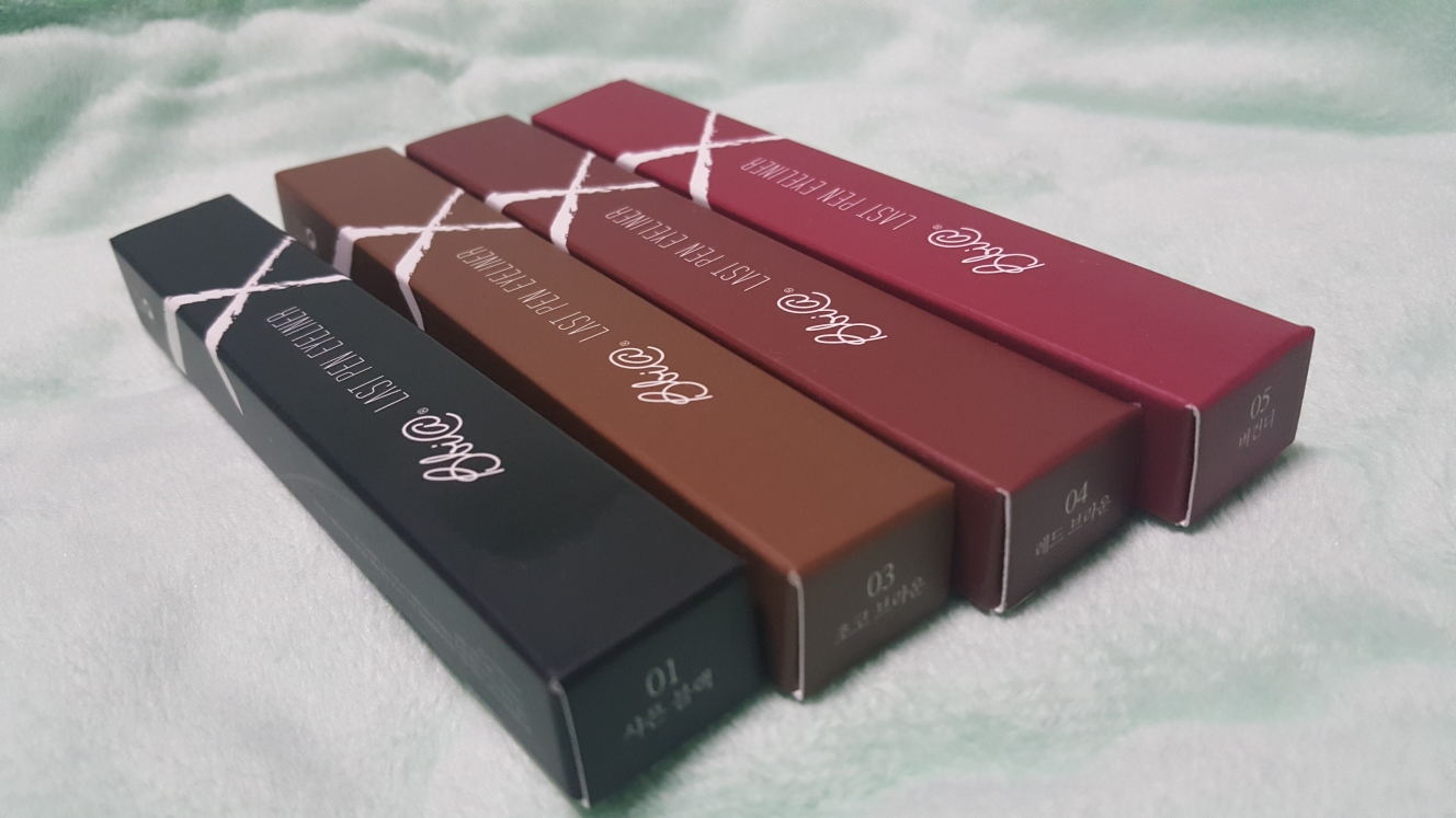 Real user review photo of Last Pen Eyeliner [No. 04 Red Brown]
