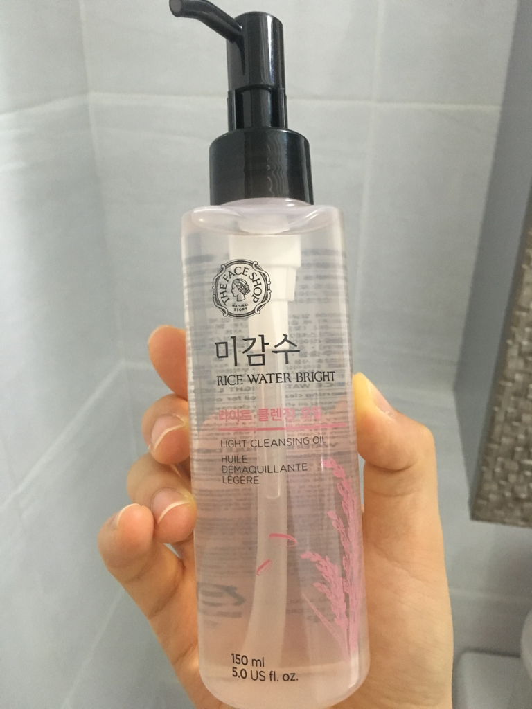 더페이스샵 RICE WATER BRIGHT LIGHT CLEANSING OIL review image