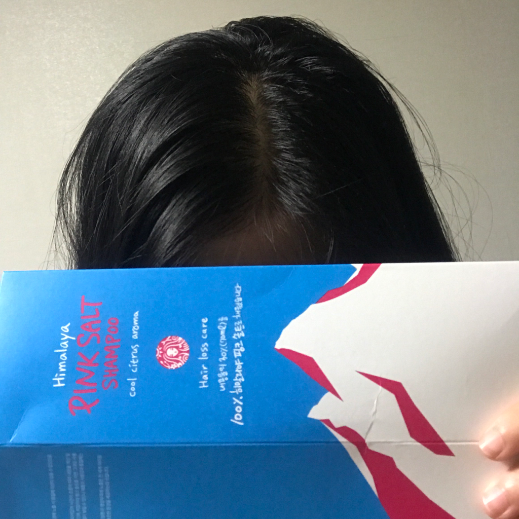 Real user review photo of Himalayan Pink Salt Shampoo [Cool Citrus Aroma]