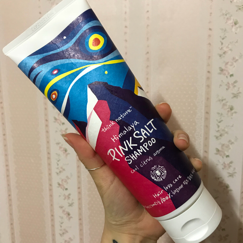 Real user review photo of Himalayan Pink Salt Shampoo [Cool Citrus Aroma]