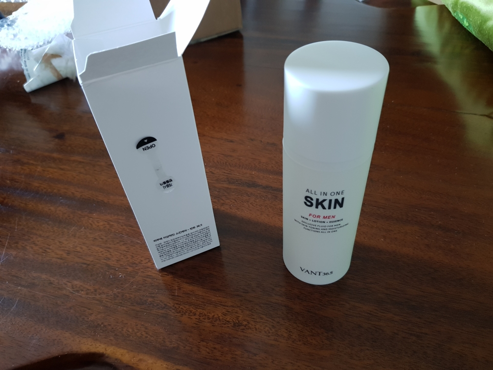 全能男士护肤品的真实用户使用照片