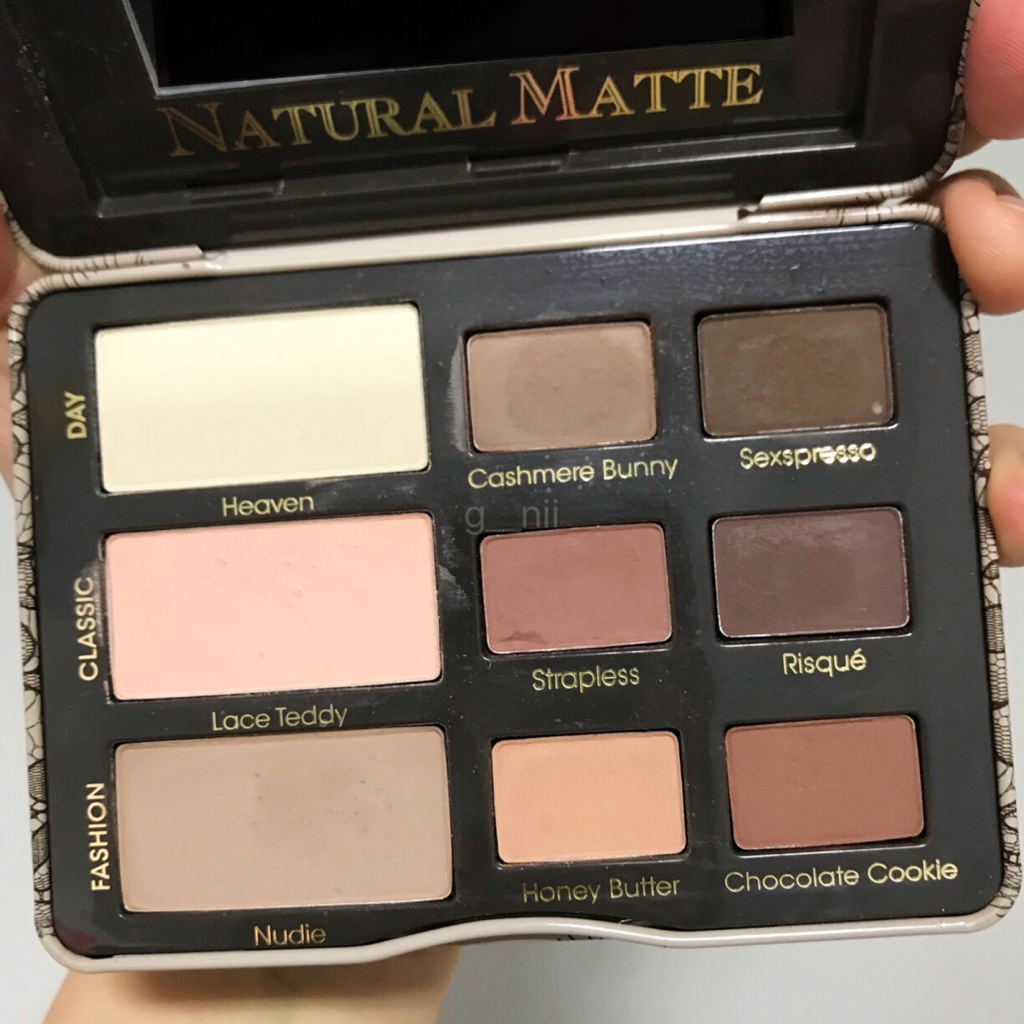 투페이스드 (TooFaced) 내추럴 매트 아이 섀도우 컬렉션 review image