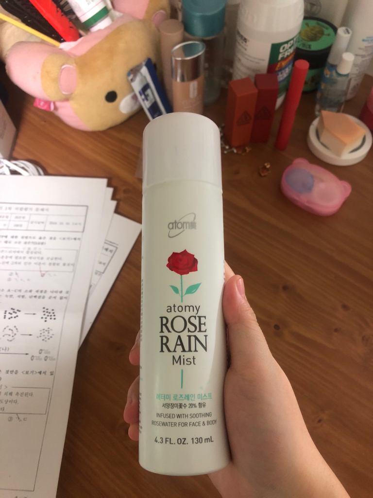 Real user review photo of Rose Rain Mist