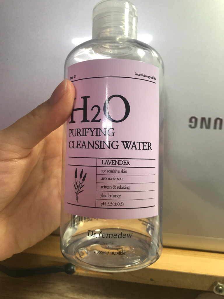 H20 净化洁面水的真实用户使用照片