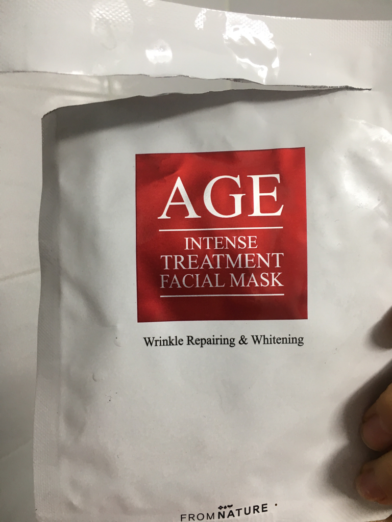 프럼네이처 (FROMNATURE) 에이지 인텐스 트리트먼트 페이셜 마스크 review image