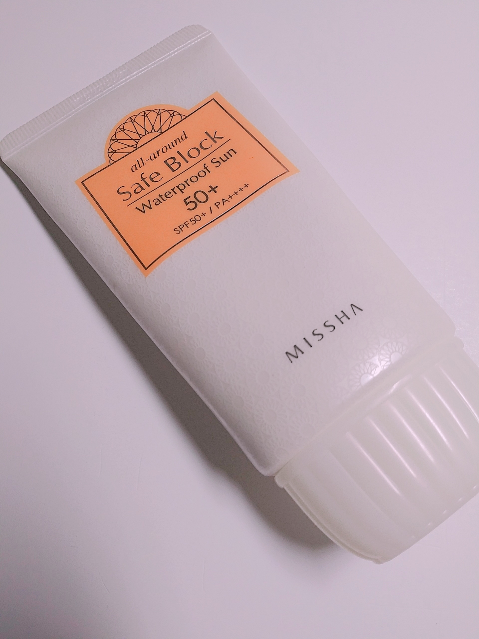 Real user review photo of All Around Safe Block Waterproof Sun [SPF50+/PA++++]