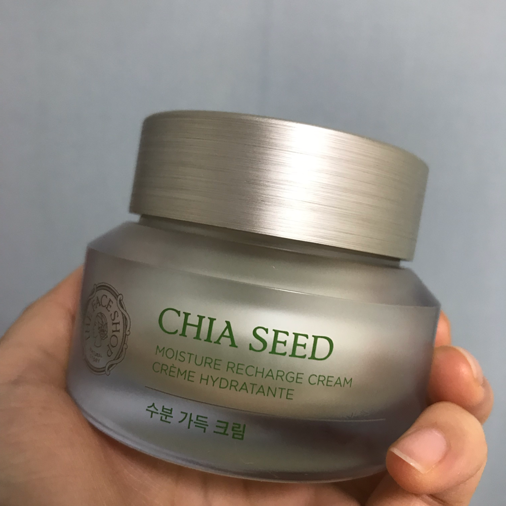 THEFACESHOP Chia seed moisture-filled cream review image