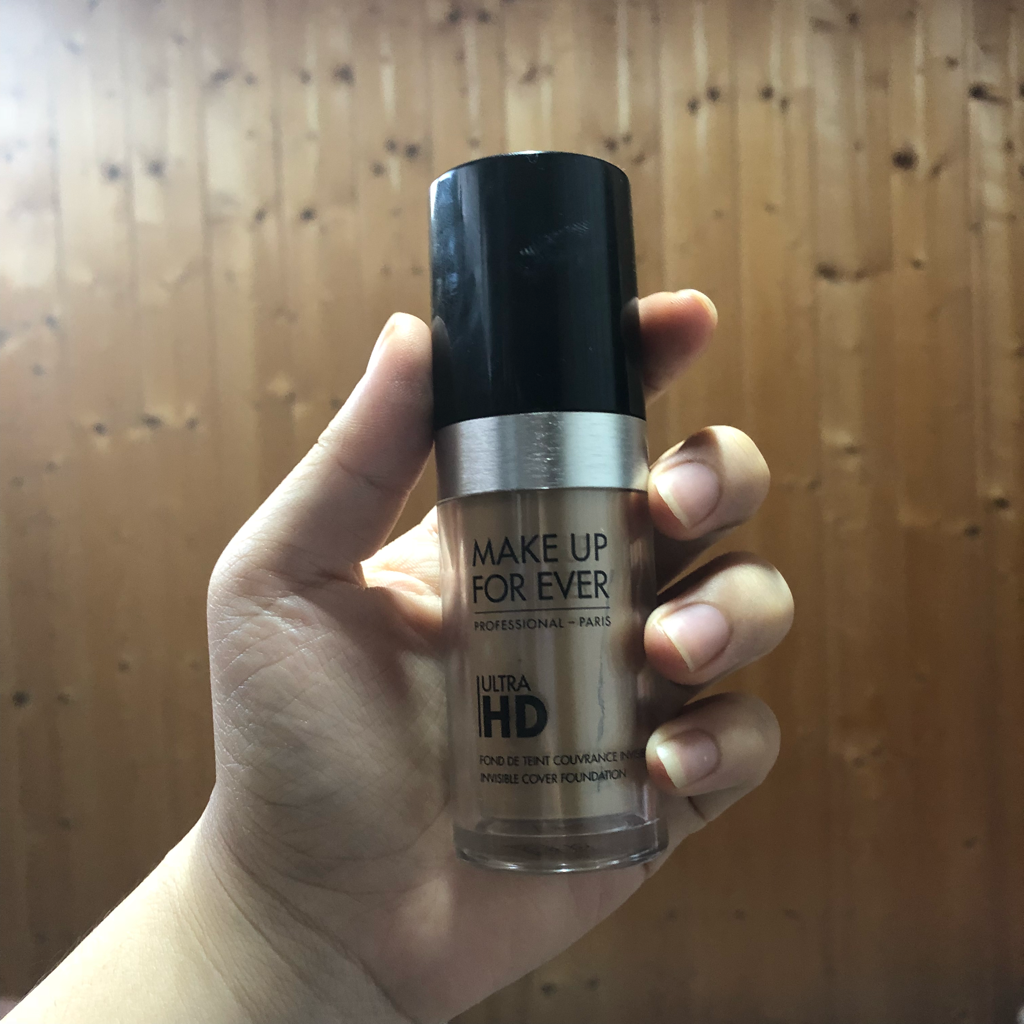 Real user review photo of Ultra HD Invisible Cover Foundation [117=Y225 Marvel]