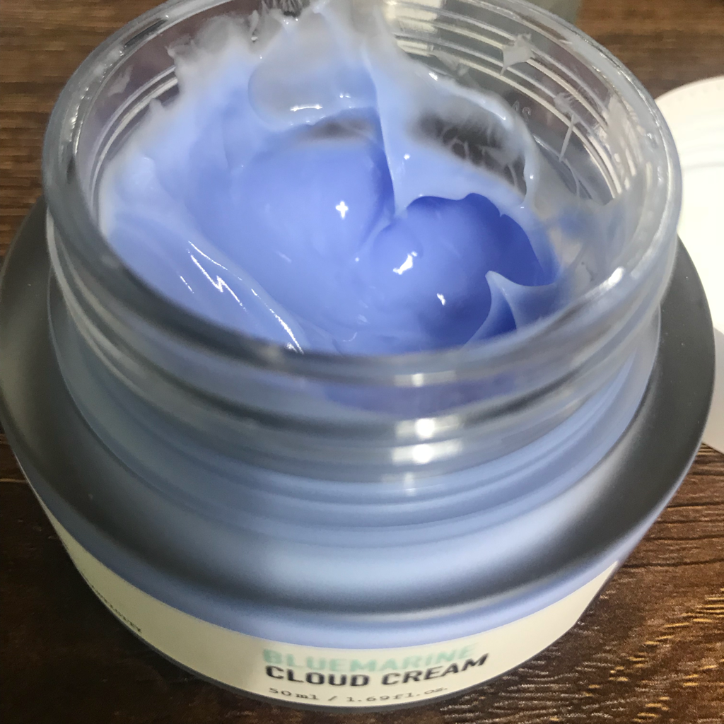 蓝色海洋云霜的真实用户使用照片