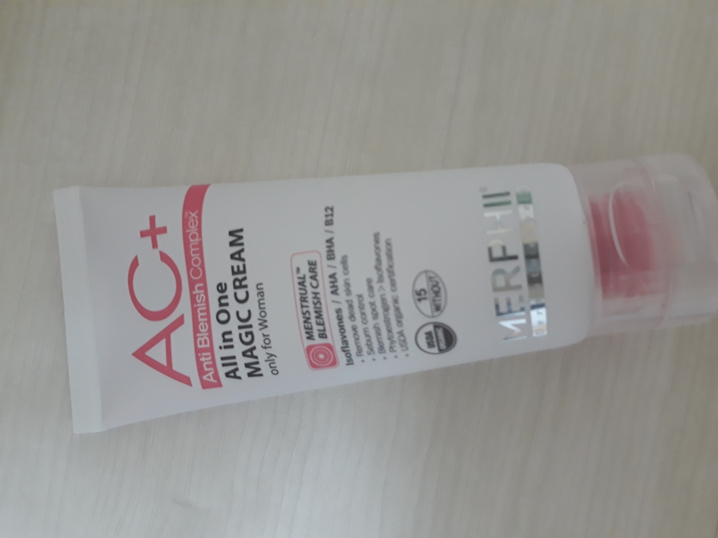 Real user review photo of AC+ All-in-One Magic Cream
