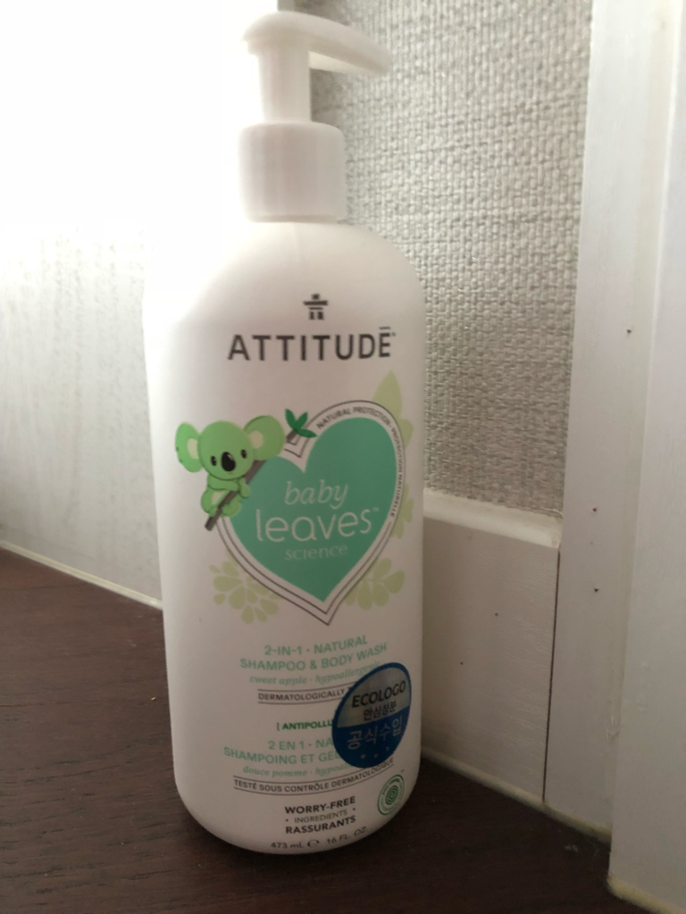 에티튜드 (ATTITUDE) 베이비리브즈 2in1 워시 [스위트애플] review image