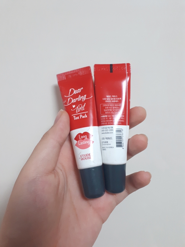 에뛰드 (ETUDE) 디어 달링 워터젤 틴트팩 [OR203 자몽레드] review image