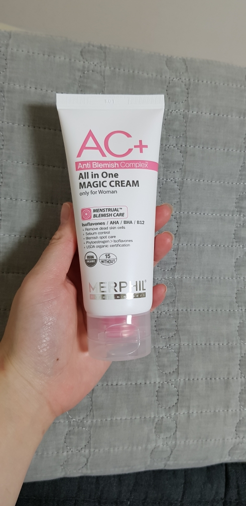 Real user review photo of AC+ All-in-One Magic Cream