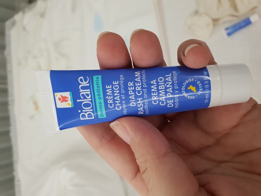 Dermo Padiatrix 尿布睫毛膏的真实用户使用照片