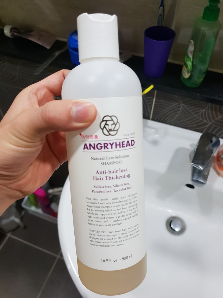 ANGRYHEAD premium shampoo review image