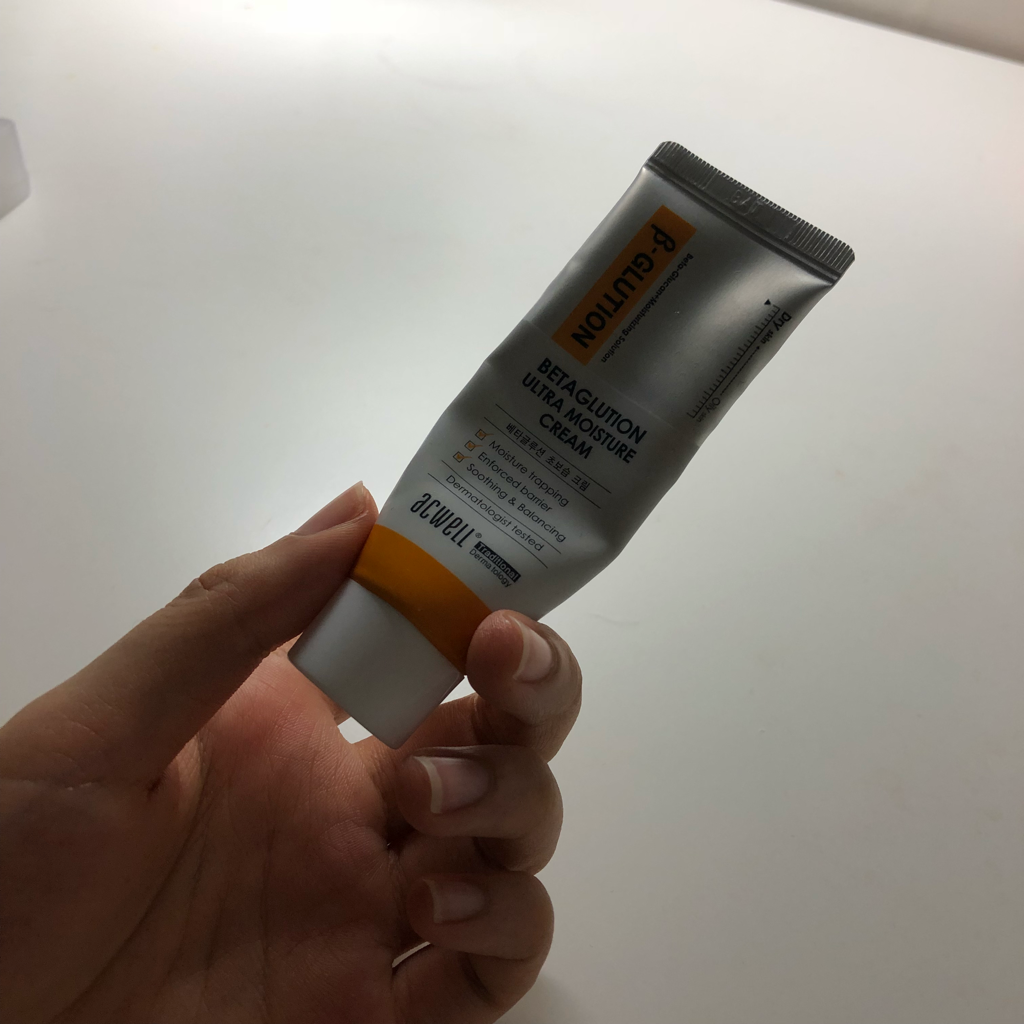 Real user review photo of Beta Glution Ultra Moisturizing Cream