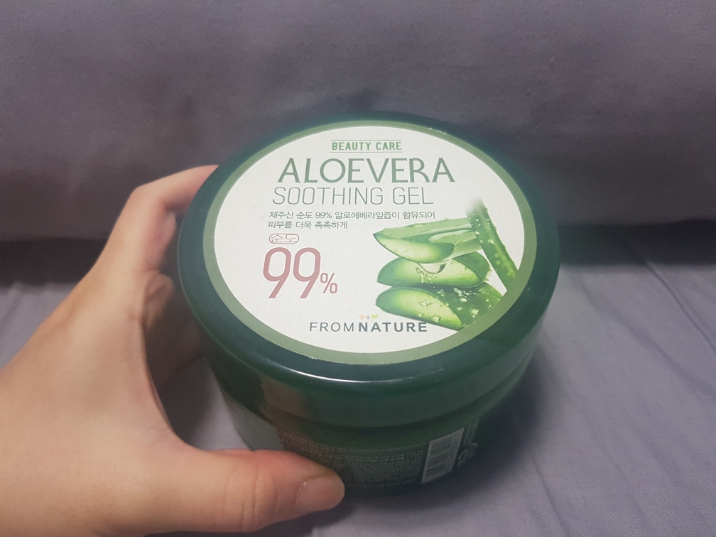 Real user review photo of Aloe Vera 98% Soothing Gel
