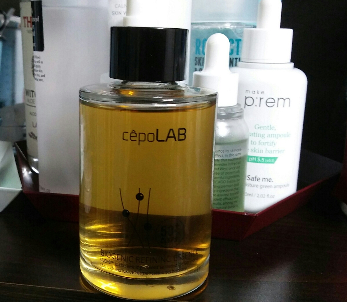Real user review photo of Biogenic Refining Essence