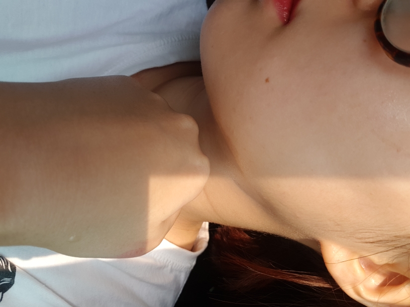 Real user review photo of Moisture-filled collagen sleeping pack