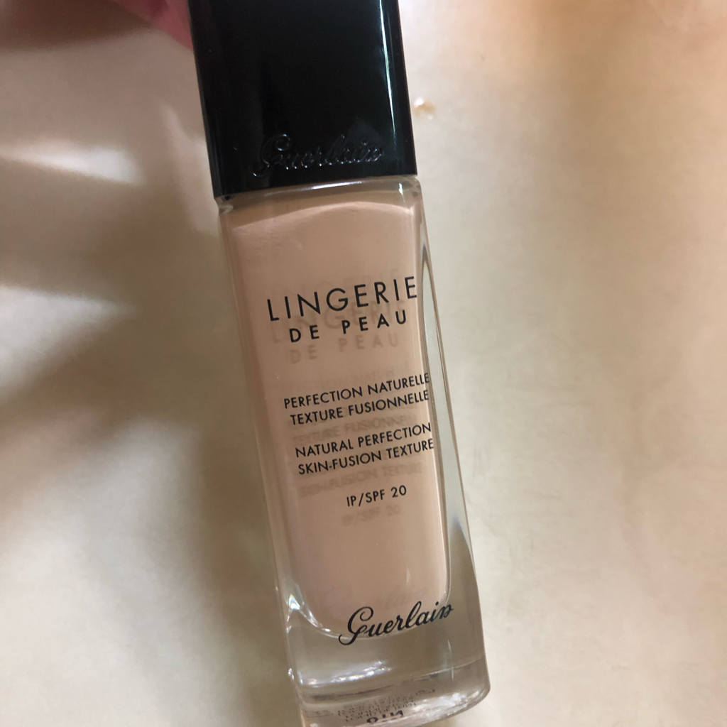 Real user review photo of Lingerie de Peau Foundation [SPF20] [01N Très Clair]