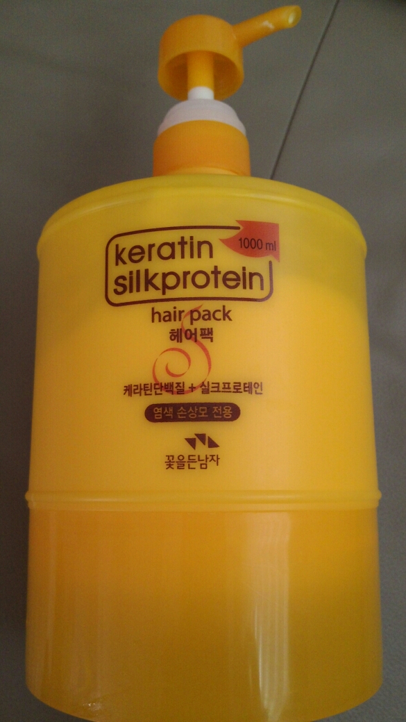 꽃을든남자 케라틴 실크프로테인 헤어팩 review image