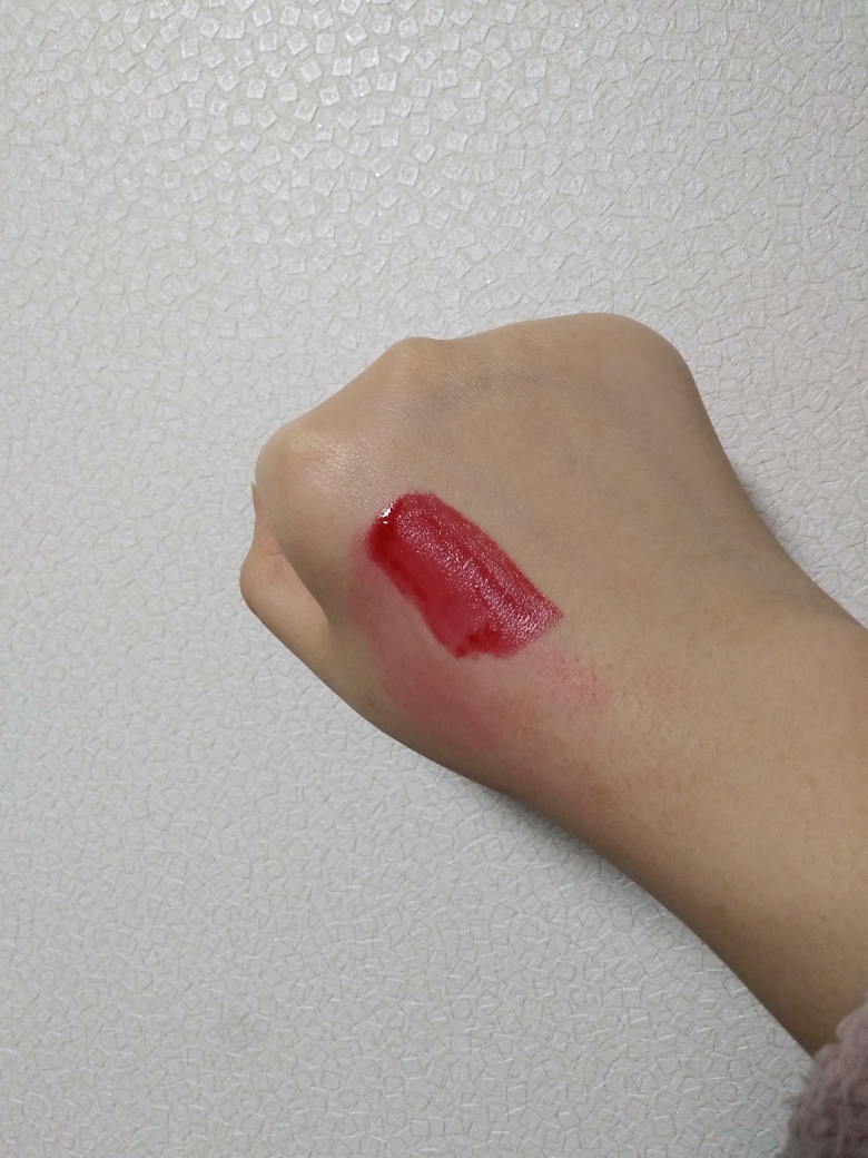 Real user review photo of Saemmul Water Candy Tint [05 Watermelon]