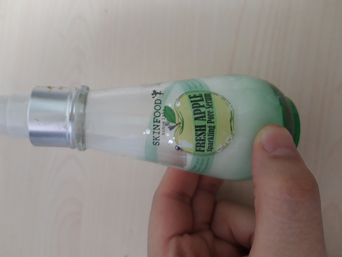 SKINFOOD Green Apple Carbonated Water Pore Serum review image