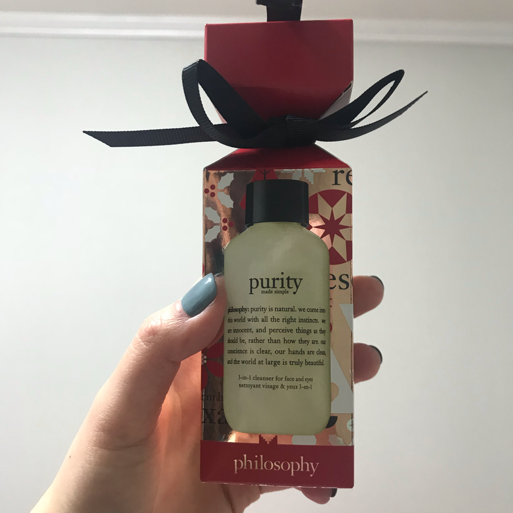 Real user review photo of Purity Made Simple 3 in 1 Cleanser for Face and Eyes