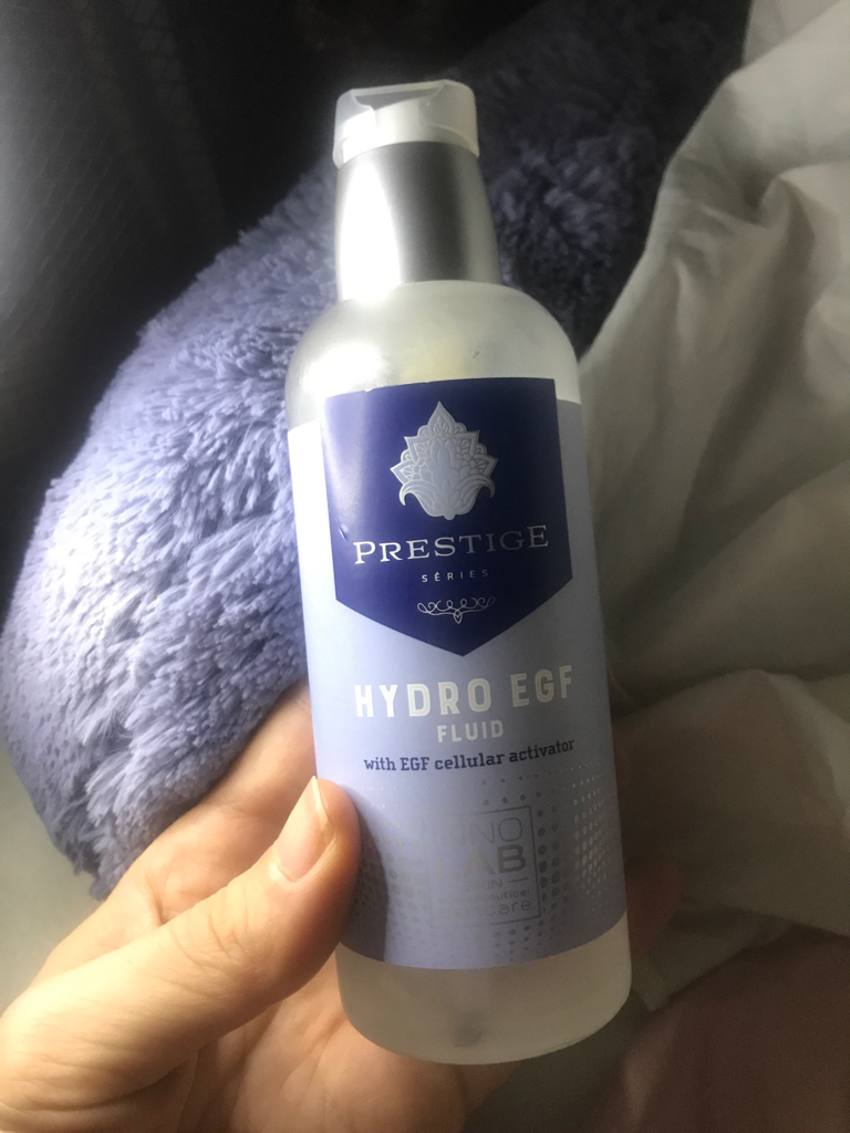 水解表皮生长因子流体的真实用户使用照片