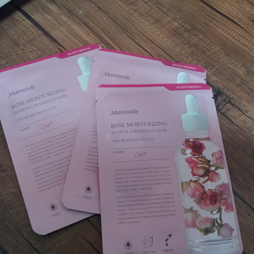 Real user review photo of Flower Lab Essence Mask [Hibiscus]