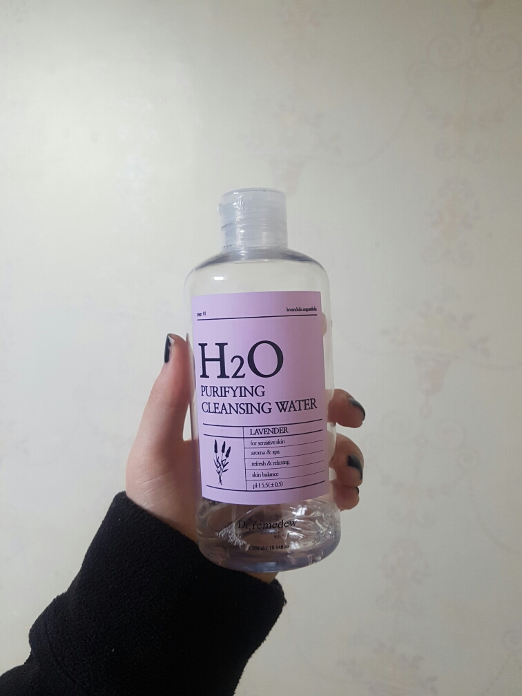 H20 净化洁面水的真实用户使用照片