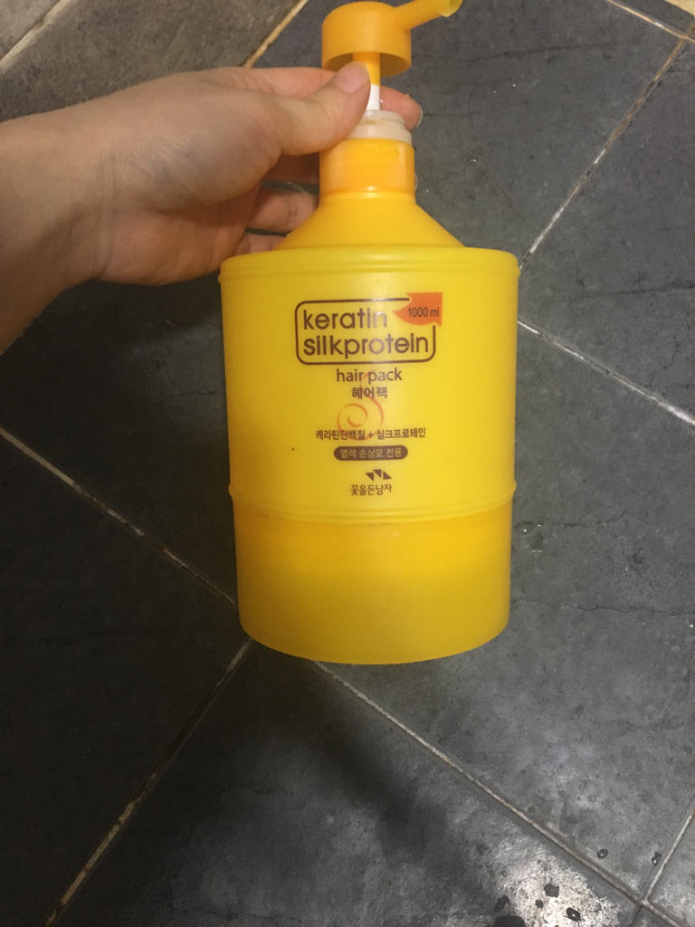 꽃을든남자 케라틴 실크프로테인 헤어팩 review image