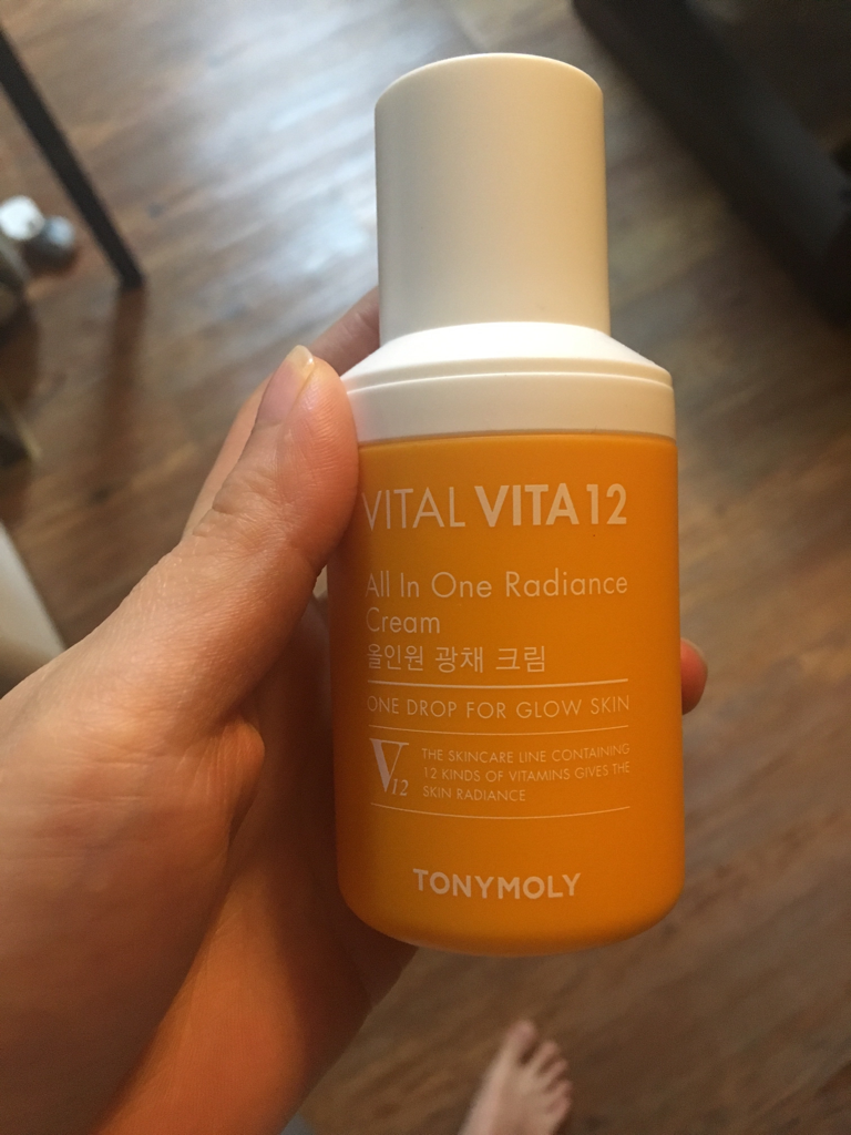 TONYMOLY Vital Vita 12 All-in-One Radiance Cream review image
