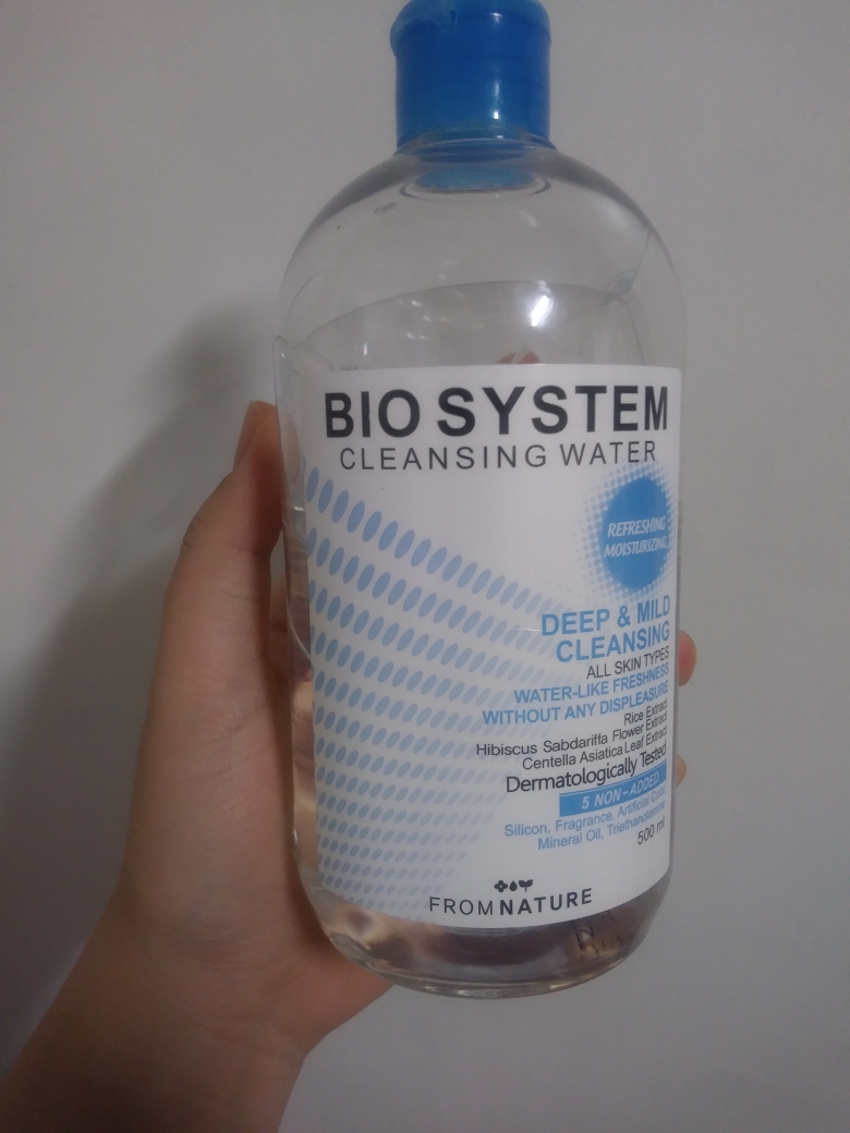 生物系统温和清洁水的真实用户使用照片