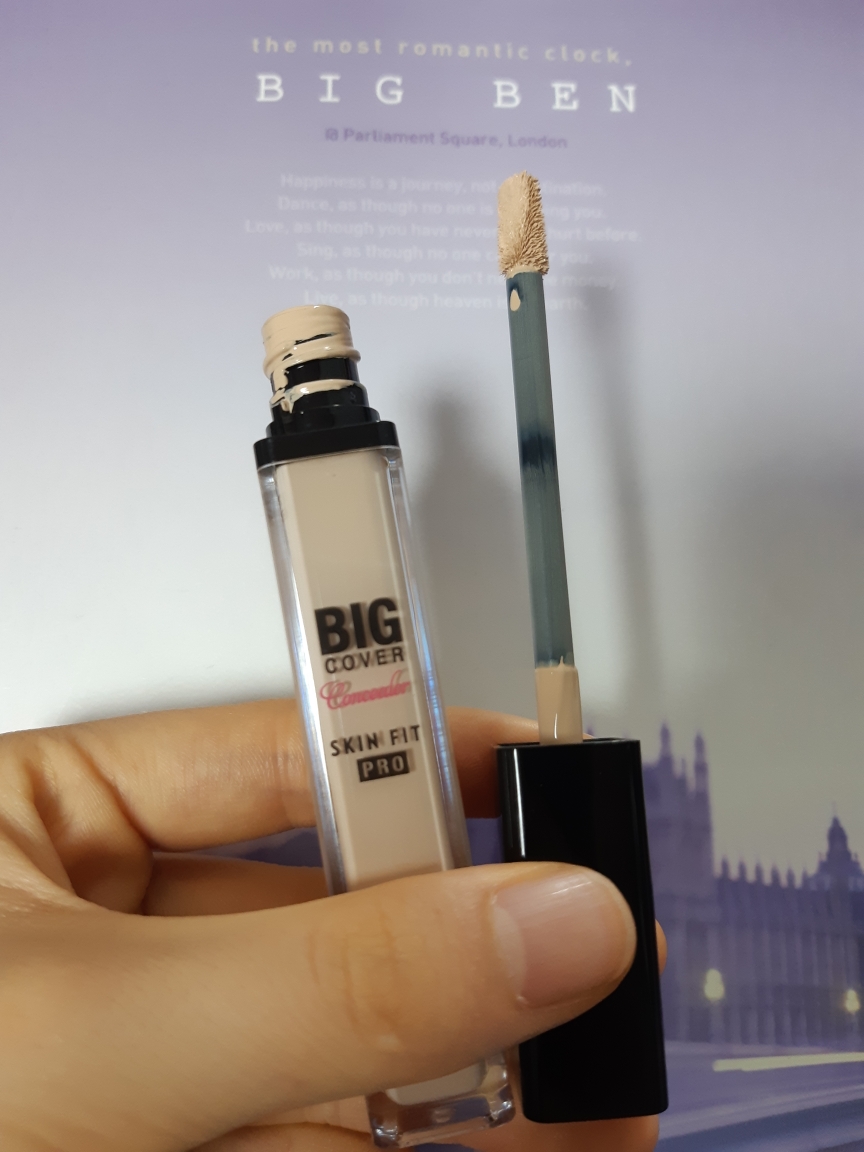 Real user review photo of BIG COVER SKIN FIT CONCEALER PRO [N05 Sand]
