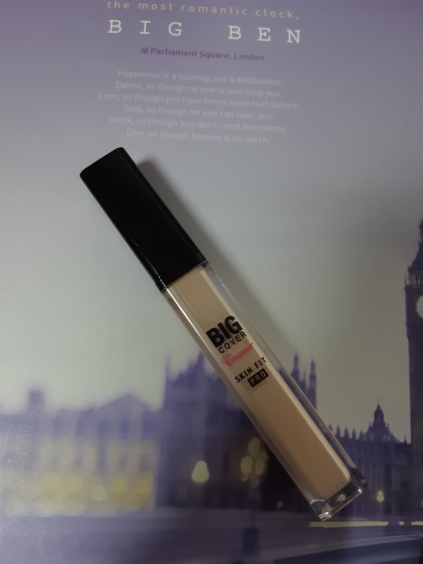 Real user review photo of BIG COVER SKIN FIT CONCEALER PRO [N05 Sand]