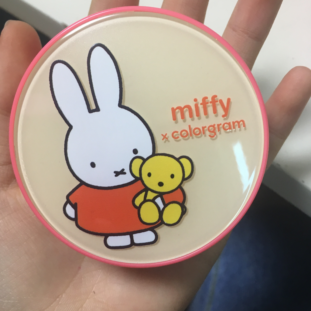 Real user review photo of Miffy Edition Born Gogo Cover Cushion [No. 21 Brightly Gogo]