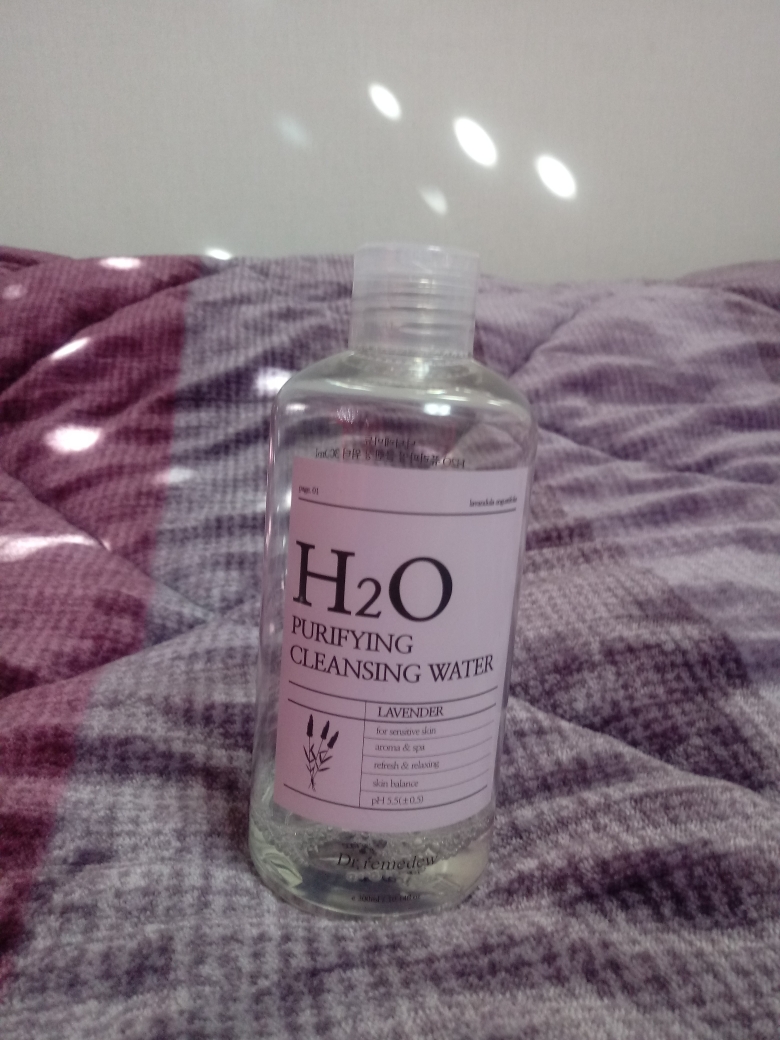 H20 净化洁面水的真实用户使用照片