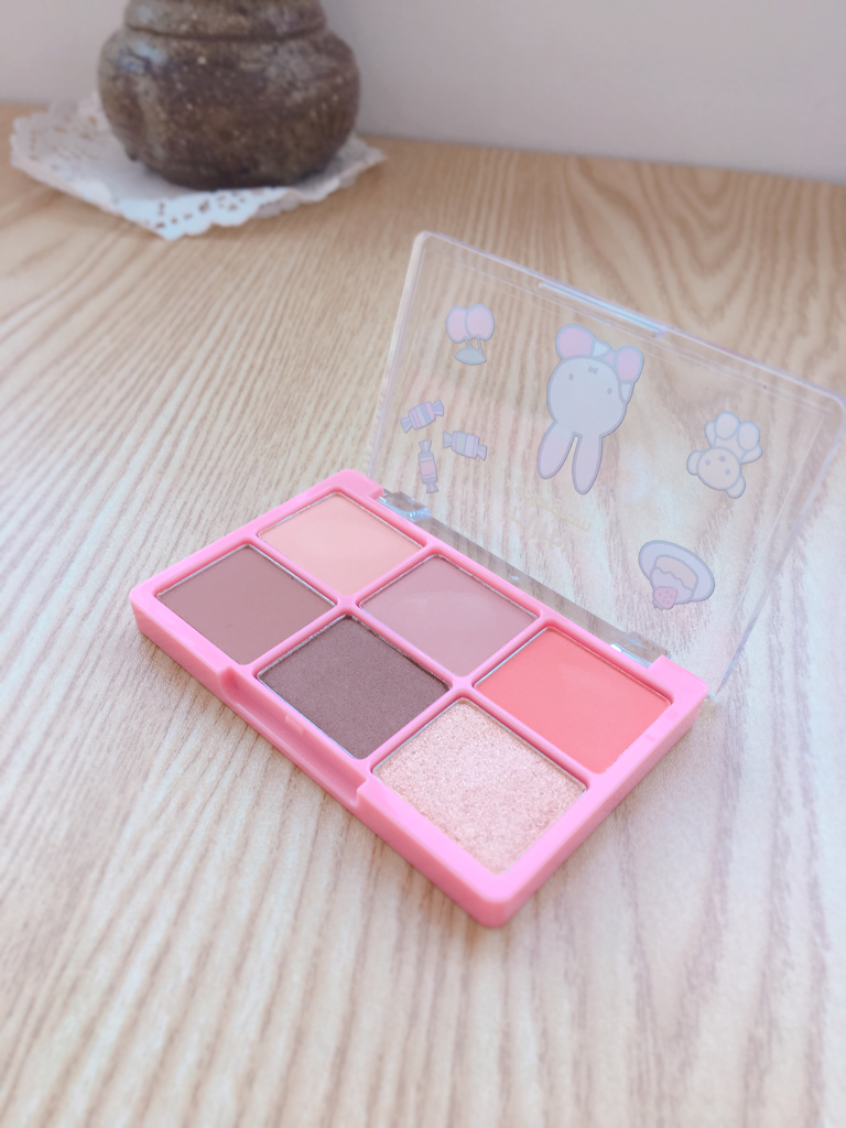 Real user review photo of Miffy Edition Hit Pan Eye Palette [No. 3 Happy Friends]