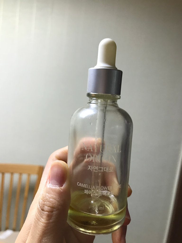 面部山茶花油的真实用户使用照片