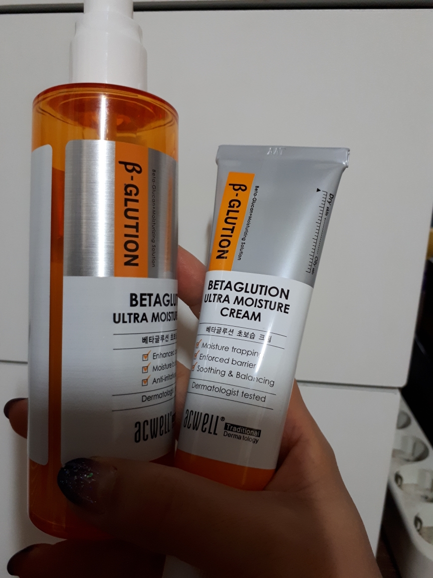 Real user review photo of Beta Glution Ultra Moisturizing Cream