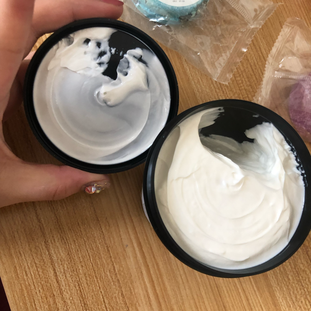 Real user review photo of dirty shaving cream