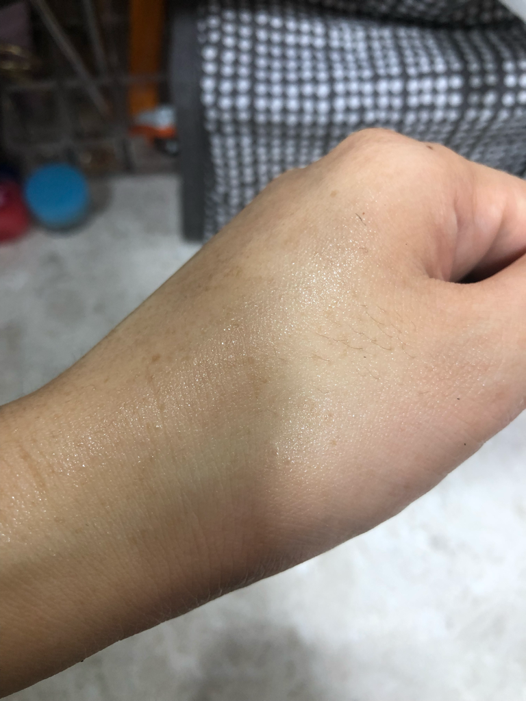 清洁弧形增强安瓿的真实用户使用照片