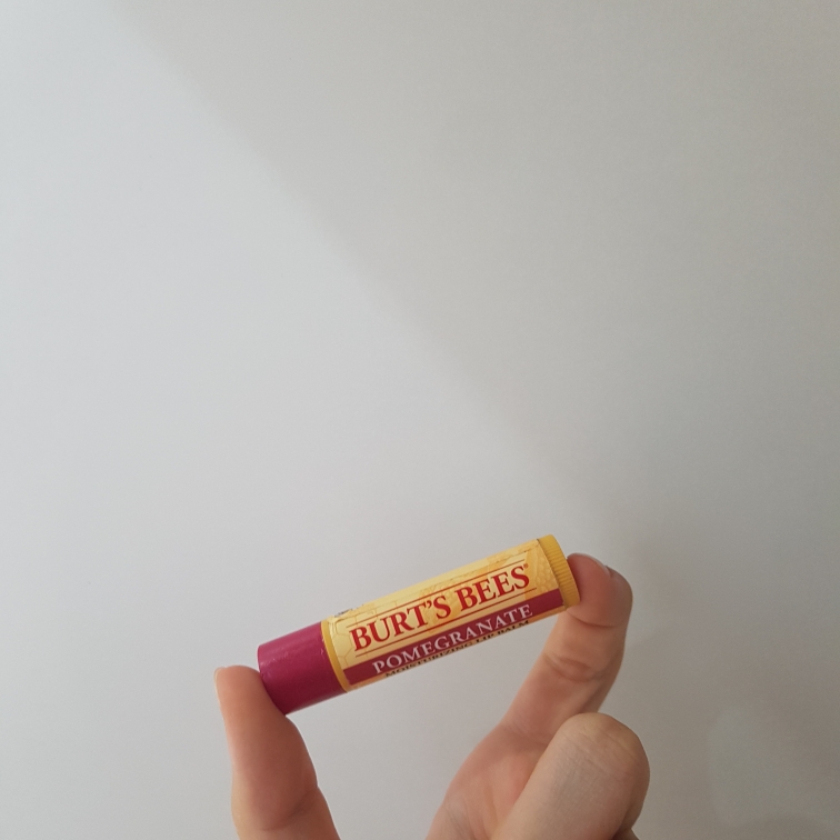 Real user review photo of Replenishing Lip Balm with Pomegranate Oil