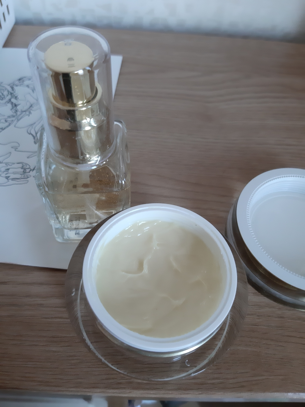 皮肤疗法三重奏乳霜的真实用户使用照片