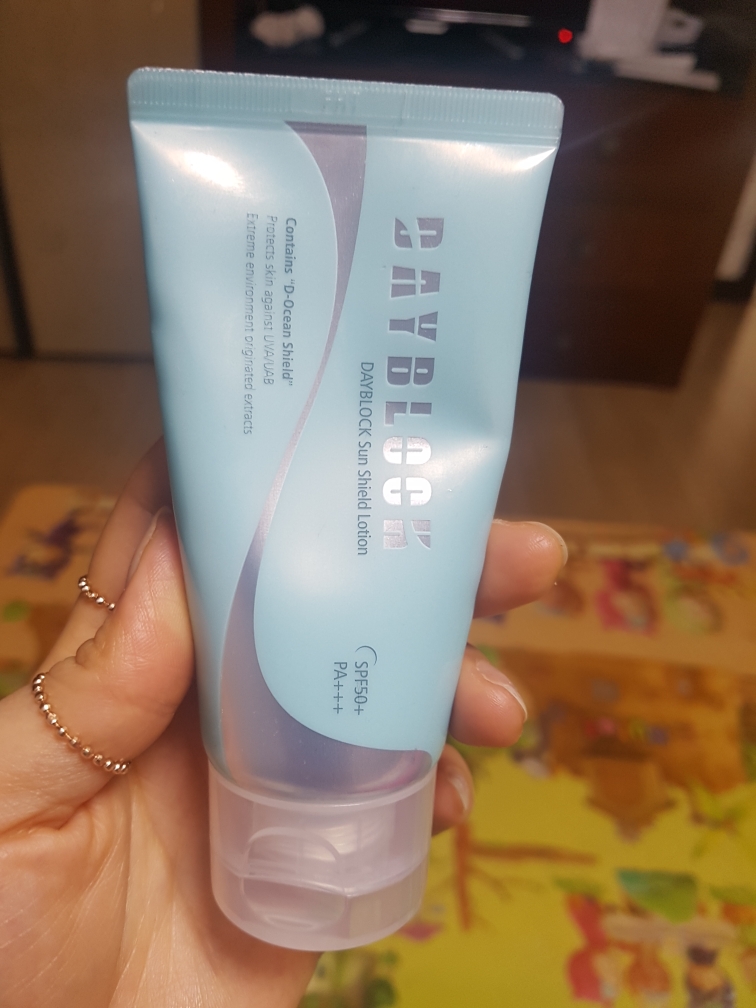 Real user review photo of Day Block Sun Shield Lotion [SPF50+/PA+++]